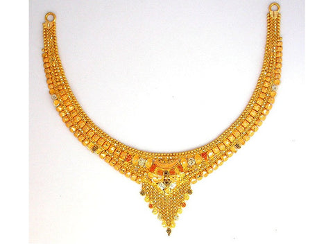 Indian gold  necklace